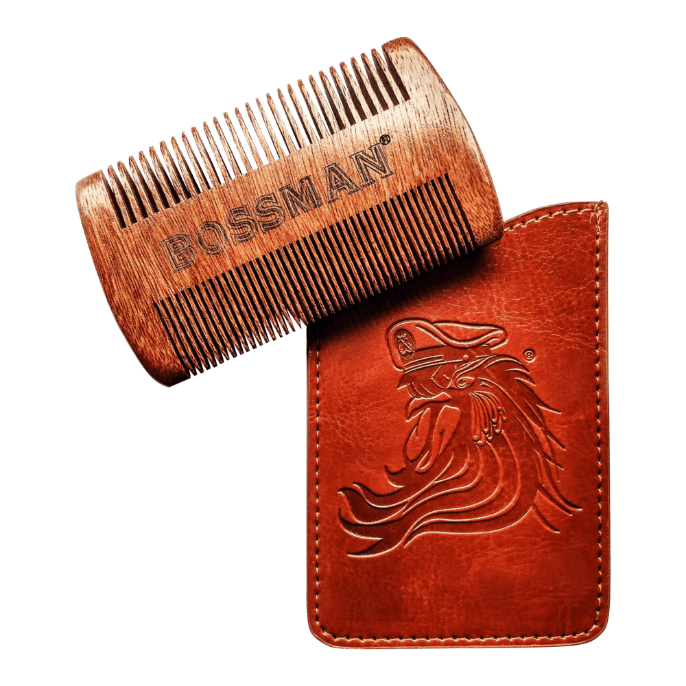 Bossman Pocket Size Beard and Moustache Comb