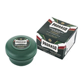 Proraso Shaving Soap Bowl Green Eucalyptus and Menthol (Green) 150ml