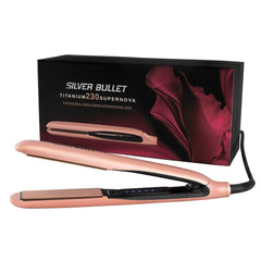 Silver Bullet Titanium 230 Supernova Straightener Rose Gold 25mm