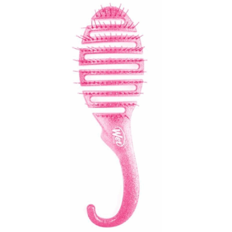 Wet Brush Shower Flex Detangler Pink Glitter