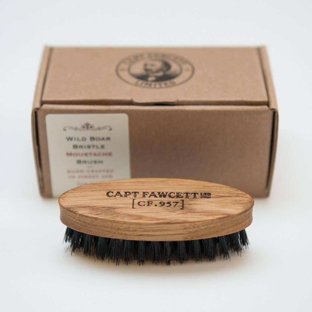 Captain Fawcett Wild Boar Bristle Moustache Brush