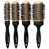 Brushworx Gold Ceramic Hot Tube Hair Brush Medium