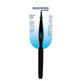 Brushworx Styler Porcupine 3 Row Teasing Hair Brush Black