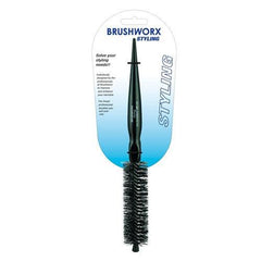 Brushworx Styler Medium 30mm Bottle Hair Brush - Black
