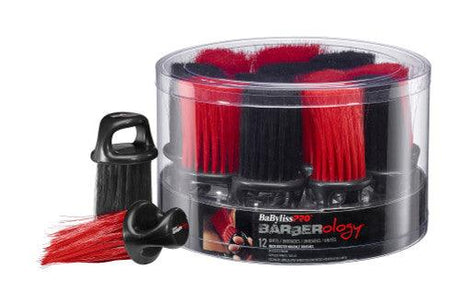 Products BaBylissPRO Barberology Knuckle Long Bristle Brush 12pc Tub.