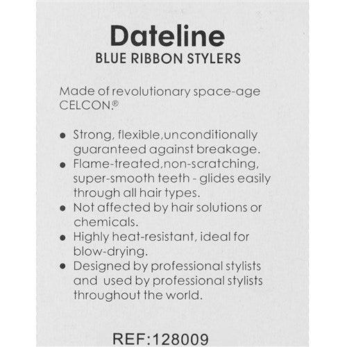 Dateline Professional Blue Celcon 3839 Metal Teasing Comb - 21cm