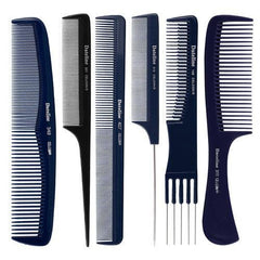 Dateline Professional Blue Celcon 3839 Metal Teasing Comb - 21cm