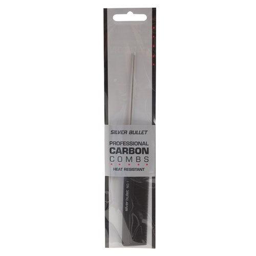 Silver Bullet Carbon Tail Hair Comb