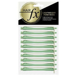 Hair FX Lightweight Perm Rods, 10pk - Green