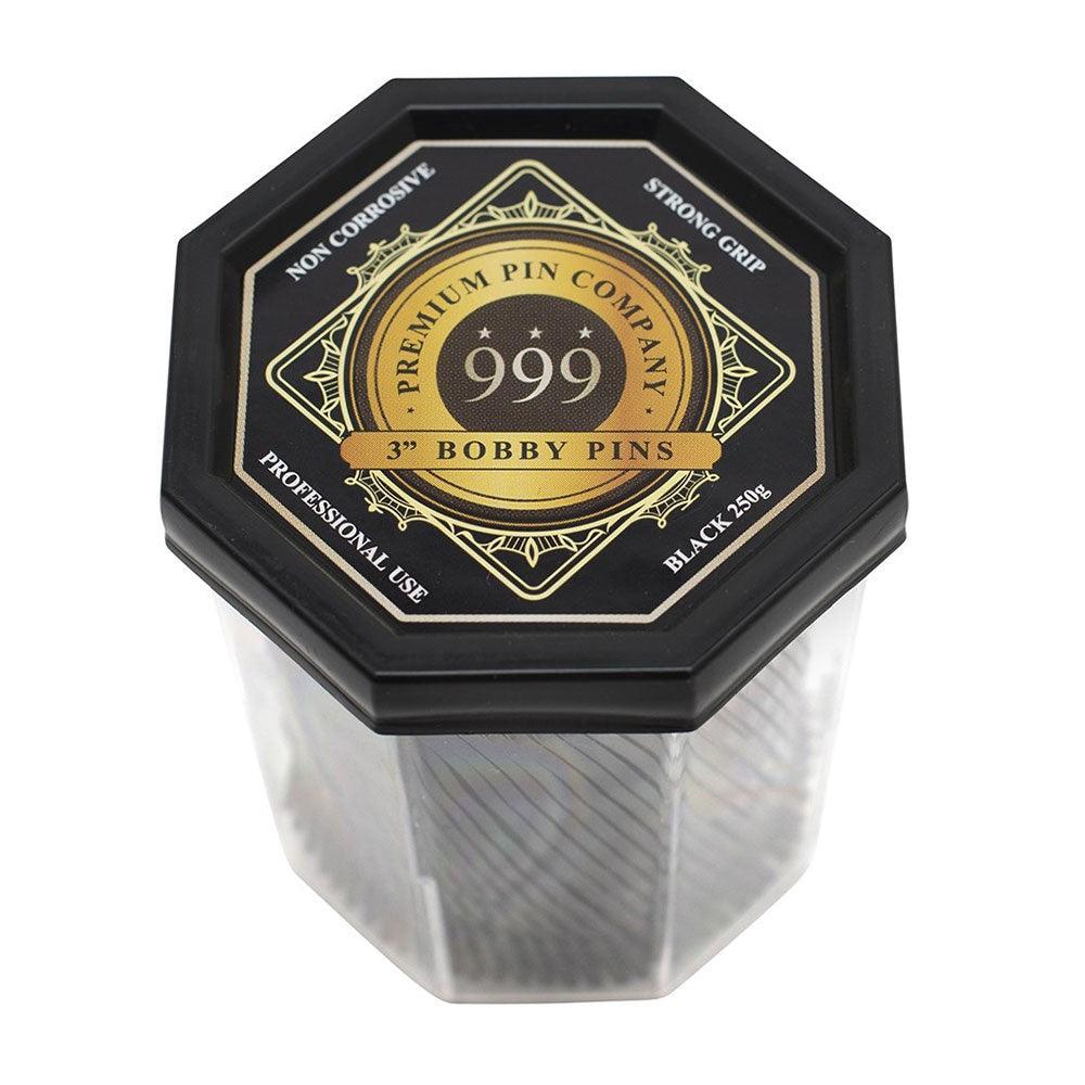 Premium Pin Company 999 Bobby Pins 3" - Black
