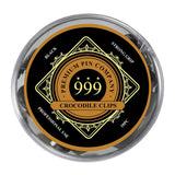 Premium Pin Company 999 Crocodile Clips Black 10pc
