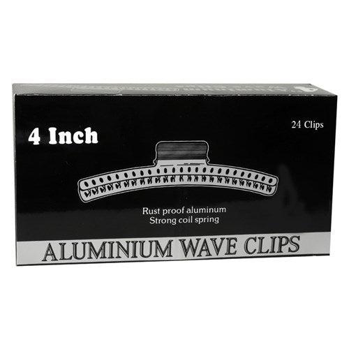 Dateline Professional 4" Finger Wave Hair Clips, 24pk