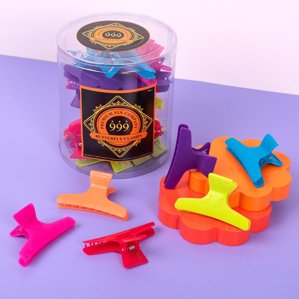 Premium Pin Company 999 Butterfly Clamps, 36pc