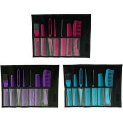 Salon Smart Folding Comb Set Teal