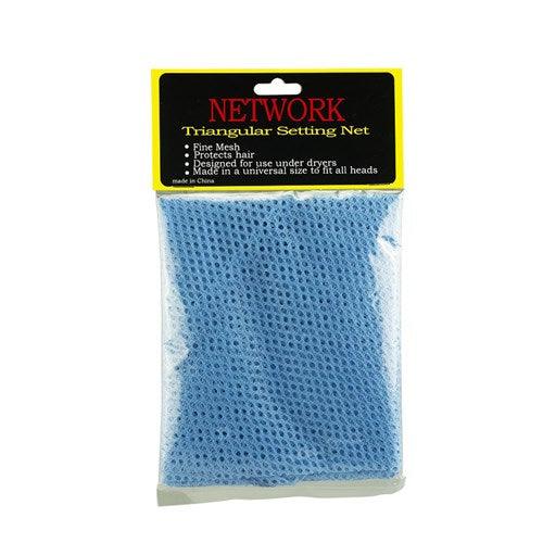 Dress Me Up Network Triangular Setting Hair Net Blue