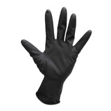 Robert de Soto Black Satin Ultra Reusable Gloves Small 4 Pack