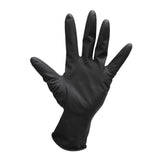 Robert de Soto Black Satin Reusable Gloves Small 10 Pack