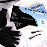 Robert de Soto Black Satin Reusable Gloves Small 10 Pack