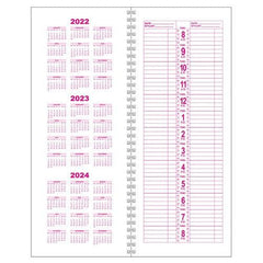 Dateline Professional 2 Column Appointment Book