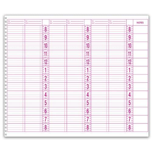 Dateline Professional 6 Column Appointment Book