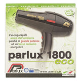Parlux 1800 Hair Dryer Black