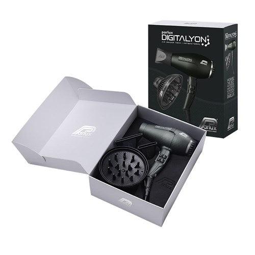 Parlux DigitAlyon Hair Dryer And Diffuser Anthracite