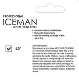 Iceman Retro 5.5" Hairdressing Scissors Leopard Print
