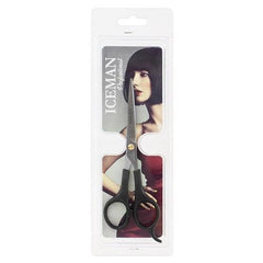 Iceman Black Handle 6 Scissors