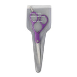 Iceman 5.5 Cool Purple Scissors Hand Honed Blades