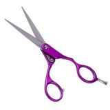 Iceman 5.5 Cool Purple Scissors Hand Honed Blades