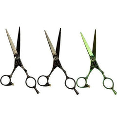 Iceman Black Crystal Black Swirl 5.5 Scissors