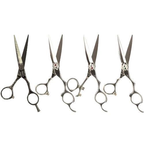 Iceman Suntachi Black Widow Web Design 5.5” Hairdressing Scissors