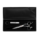 Iceman Suntachi Black Widow 5.5” Swivel Thumb Hairdressing Scissors