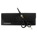 Iceman Blaze 5 Black Offset Hairdressing Scissors