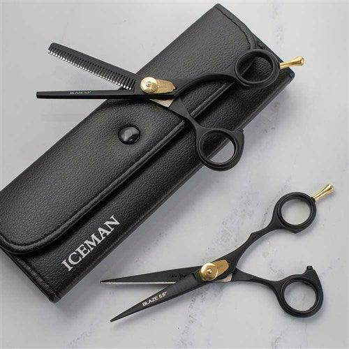 Iceman Blaze 6 Black Hairdressing Scissors