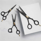 Iceman Blaze 5.5 Black Hairdressing Scissors