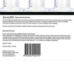 BeautyPRO Peppermint Spray-On Paraffin Wax - 6pk