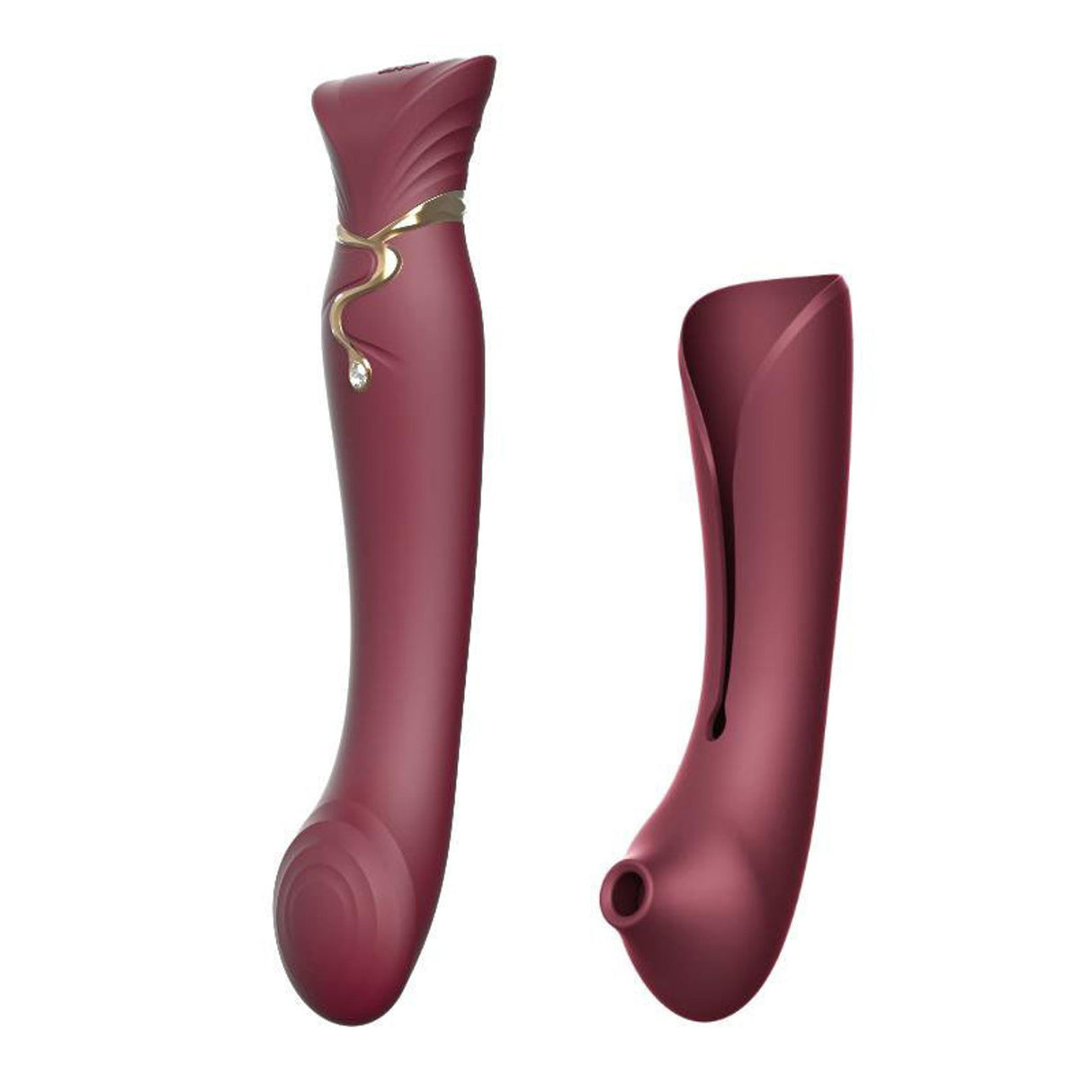 Zalo Queen G spot Vibrator with Sleeve Set