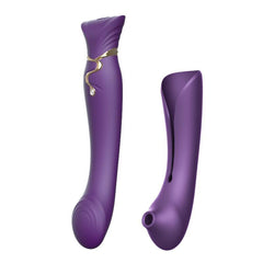 Zalo Queen G spot Vibrator with Sleeve Set