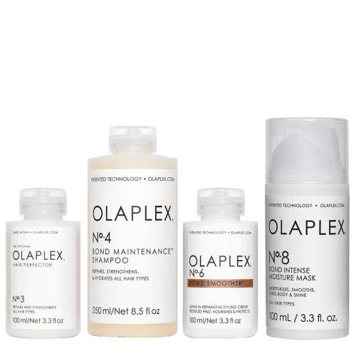 Olaplex Moisture Mask Bond Smoother Kit.