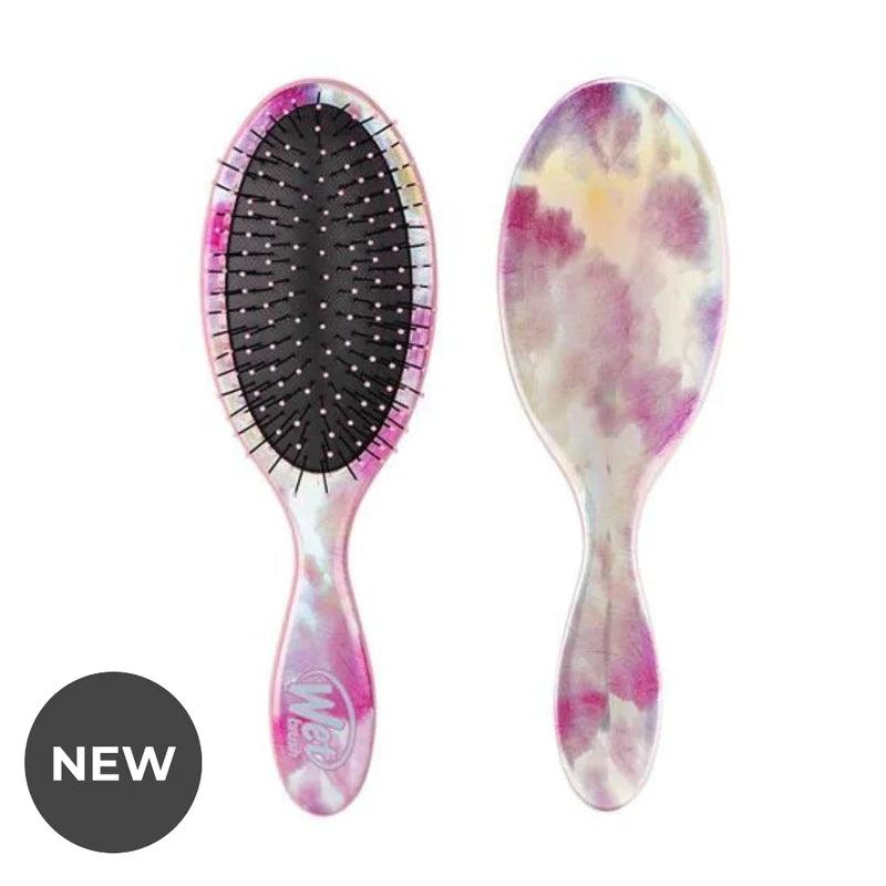 Wet Brush Watercolour Tie Dye Detangler Blush.