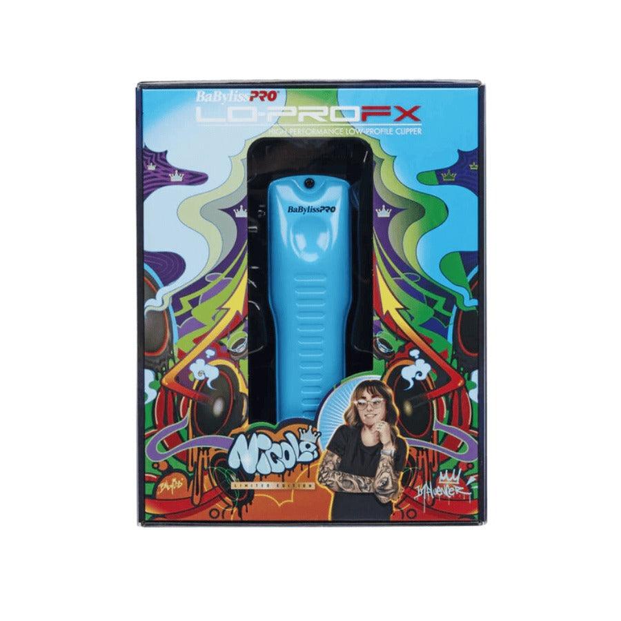 BaBylissPRO Lo-ProFX Blue Low Profile Clipper Cord/Cordless