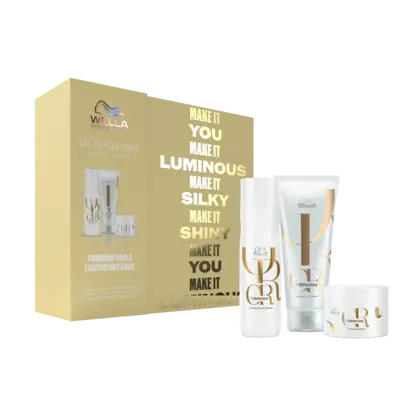 Wella Premium Care Oil Reflections Mask Trio