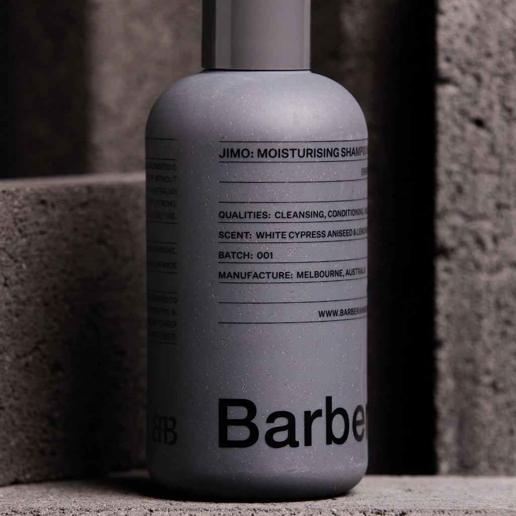 Barberian Man Jimo Moisturising Shampoo 250ml