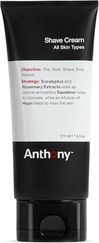 Anthony Logistics Shave Cream 177ml