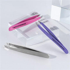 Tweezerman Mini Slant Tweezer - Stainless Steel