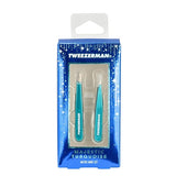Tweezerman Micro Mini Tweezer Set Turquoise