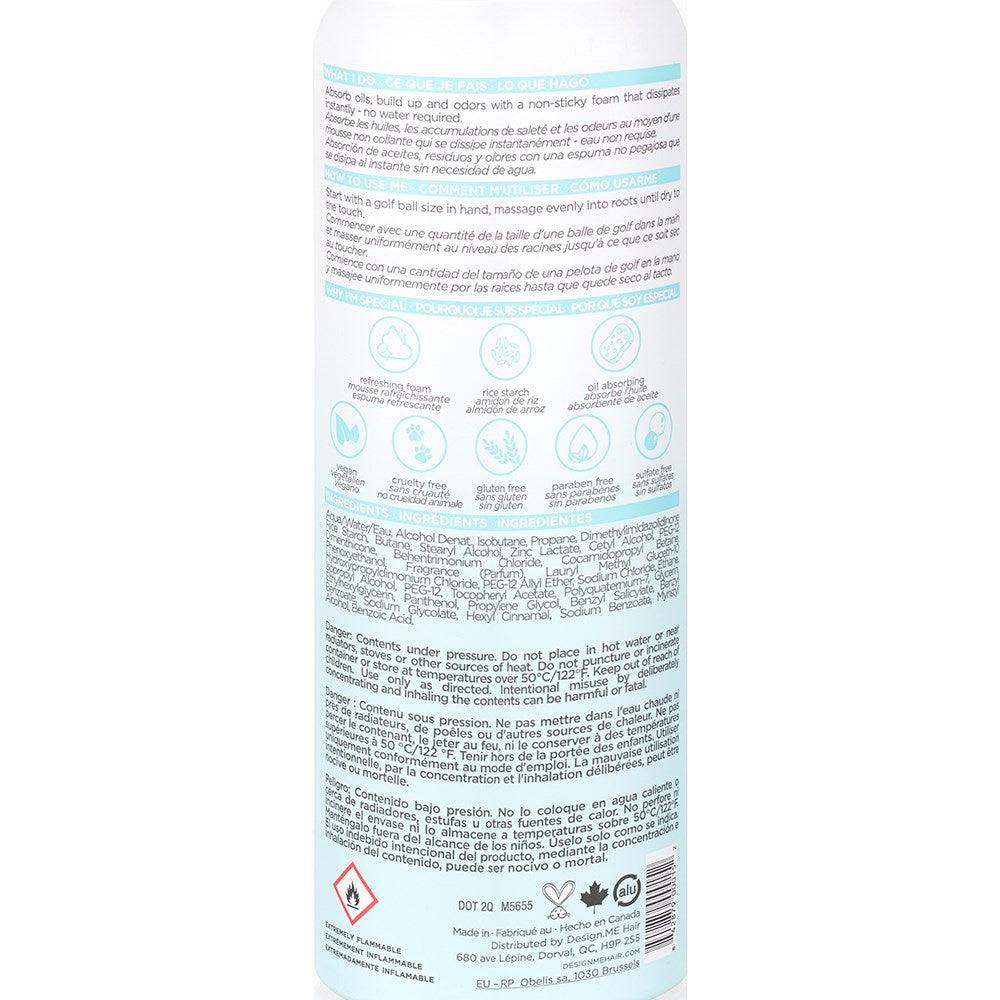 DesignME QuickieME Dry Shampoo Foam