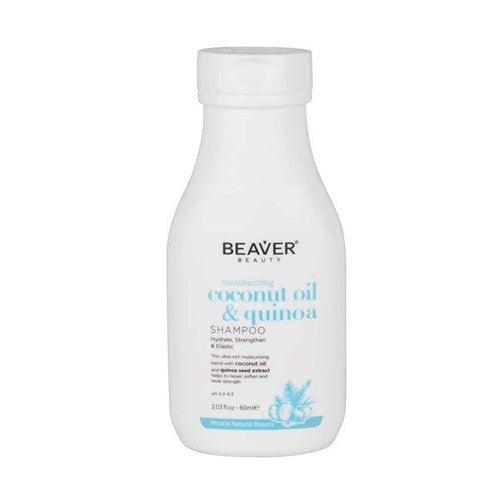 Beaver Coconut Oil And Quinoa Moisturising Shampoo 60ml