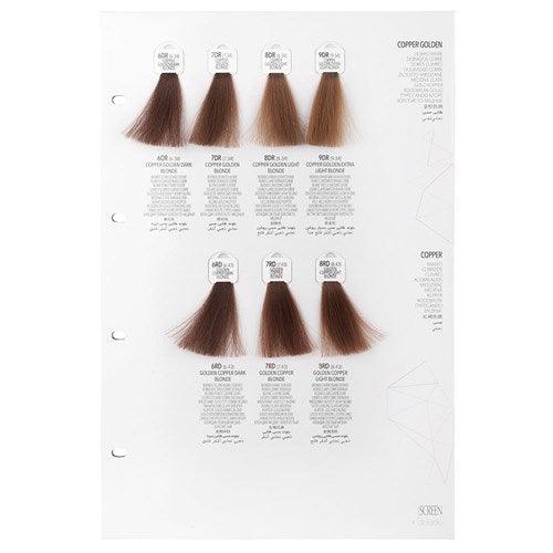 Screen Dorado Colour 8DR Copper Golden Light Blonde 100ml